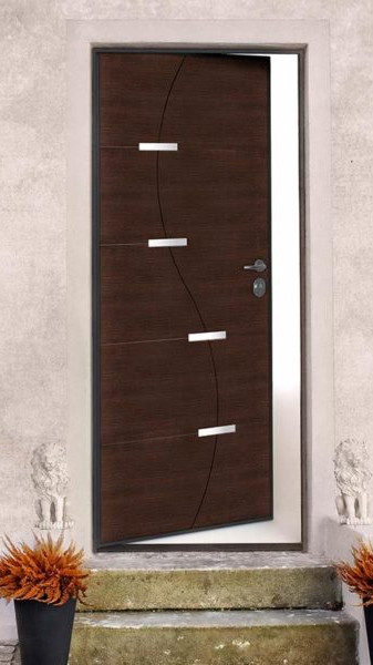 porte blind&eacute;e villa sur-mesure