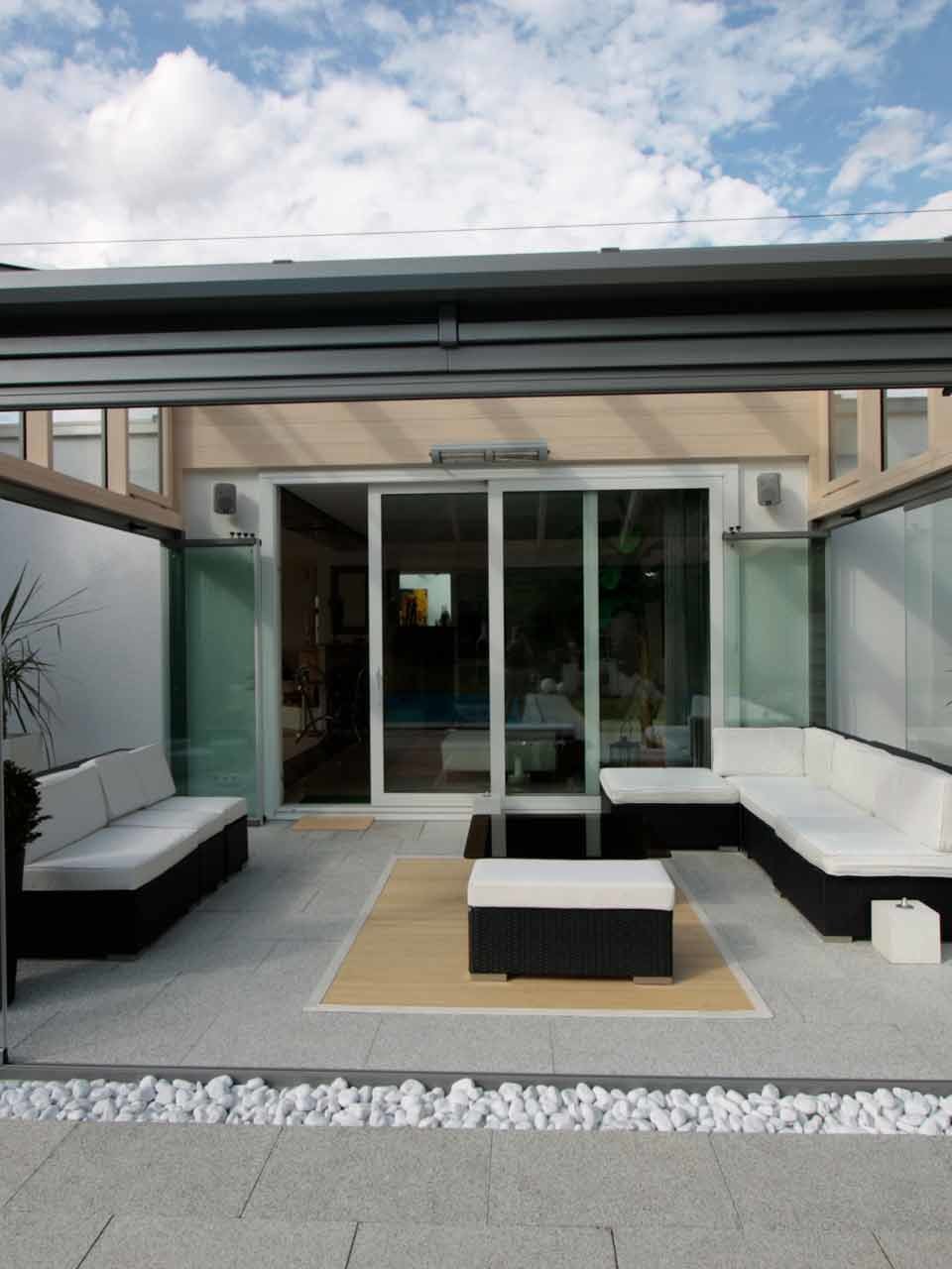 installation mur de verre terrasse sur-mesure à cannes