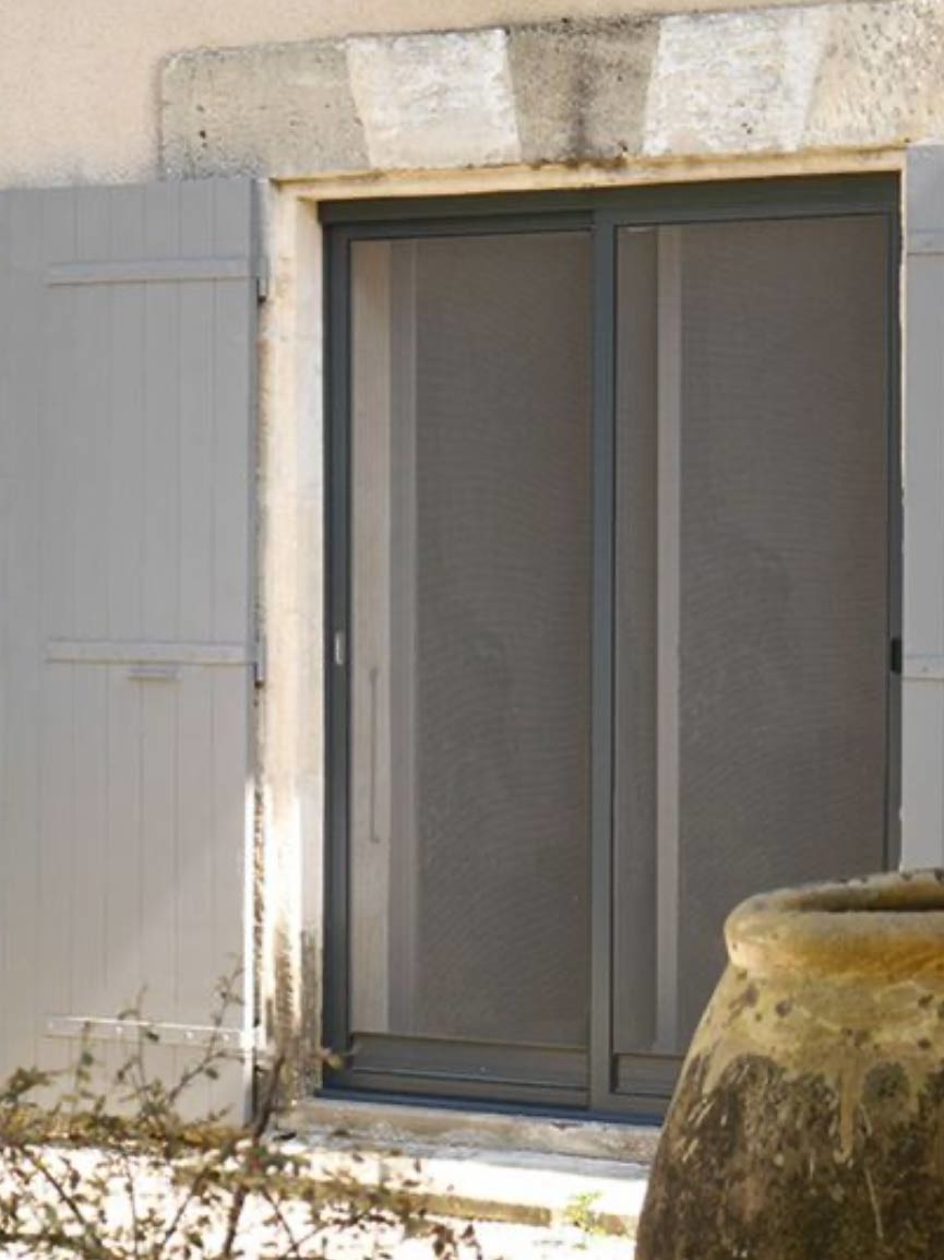 moustiquaire coulissante sur-mesure