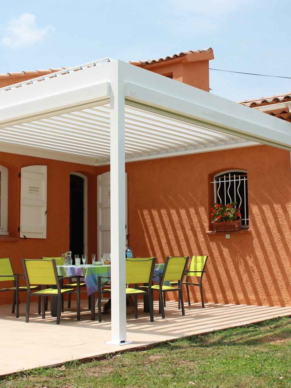 pergolas et abris de terrasse à cannes et antibes