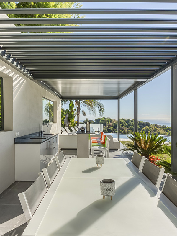 Pergola lame orientable aluminium